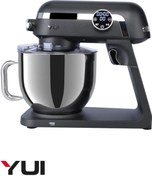 Resim Yui M123 Easy Chef Premium 1800W Dokunmatik Ekran Alüminyum Stand Mikser 7Lt.+Kıyma Başlık Seti 