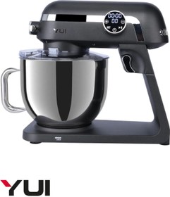 Resim Yui M123 Easy Chef Premium 1800W Dokunmatik Ekran Alüminyum Stand Mikser 7Lt.+Kıyma Başlık Seti 