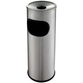 Resim SOHO Paslanmaz Kolon Küllük Dış Mekan Sigaralık Ayaklı Yuvarlak Küllük 