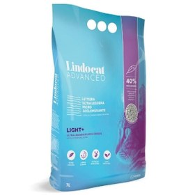 Resim Lindocat Advanced Light Ultra Hafif Diatomit Topaklanan Kedi Kumu 1 Adet 7 Lt 