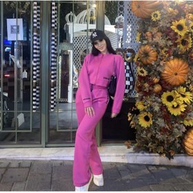 Resim İambabydesign Pembe Eşofman Takımı 