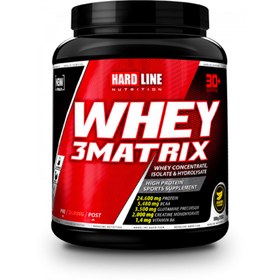 Resim HARDLINE Whey 3Matrix Muz 908g 