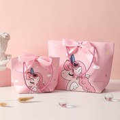Resim Pembe Unicorn Kağıt Torbalar - Doğum Günü Partileri, Sevgililer Günü, Düğünler, Gelin Duşları, Ev Yaptırma, Mezuniyetler İçin İdeal - Çok Yönlü Hediye ve Alışveriş Torbaları, Parti Favor Torbaları | Oyuncu Tasarım | Kağıt Torbalar, Unicorn Parti Süsleri, Hediye Torbaları, Favor Torbaları 
