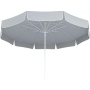 Resim Plaj Balkon Bahçe Şemsiyesi 10 Telli Eğilebilir 200 Cm Çap Kalın 