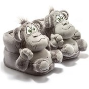 Resim Twigy Monkey Unisex Hayvanlı Panduf Gri 36/43 AA0601 Gri 