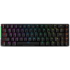 Resim ROG Falchion Cherry MX Switch Türkçe RGB Mekanik Kablosuz Mini Oyuncu Klavyesi 