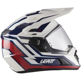 Resim Leatt Adv 7.5 Beyaz Mavi Motosiklet Kaskı 