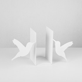 Resim KT-011-A Dekoratif Metal Kitap Tutucu | ByLamp 