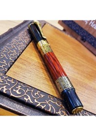 Resim Gold Desenli Metal Roller Kalem Çok Renkli 
