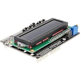 Resim Robodukkan 1602 Lcd Ve Tuş Takımı Shield / Keypad Shield Module Display For 