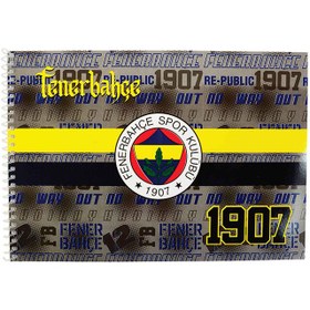 Resim Resim Defteri Fenerbahçe Spiralli Karton Kapak 24X34 cm 15 Yaprak 