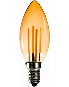 Resim Ledx Br-al05 400 Lümen 5w Amber E14 Rustik Ampul 