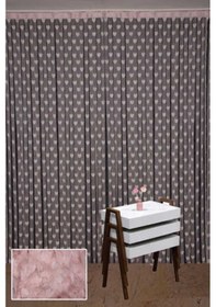 Resim Kalpli Model Pudra Renk Ip Perde Hazır Ip Perde 300x270 