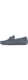 Resim Derimod Erkek Lacivert Süet Deri Loafer 25SFD630410 