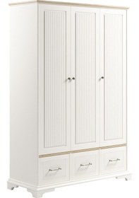 Resim Meltem Kids Valentine Genç Odası Üç Kapılı Dolap 