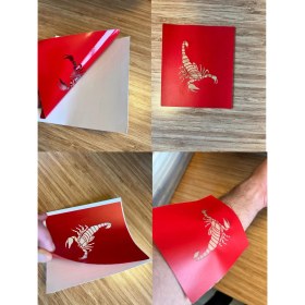 Resim Airbrush Tattoo Tam Tam Dansı Yapışkanlı Stencil Süsleme ve Boyama Kalıbı Stencil Kalıp 