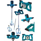 Resim Lieber German Teknoloji 3400 W 6 Kademe Devir Ayarlı Elektirikli Alçı Boya ve Harç Karıştırıcı Mikser 