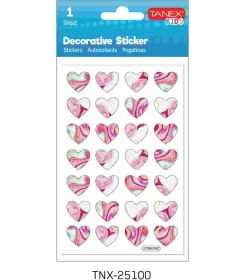 Resim Tanex Kalp Serisi Etiketi Tnx-25100 