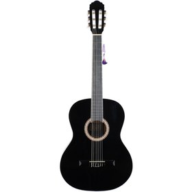 Resim [Outlet] Toledo LC-3900BK 4/4 Klasik Gitar (Siyah)(ol 24-24076) 