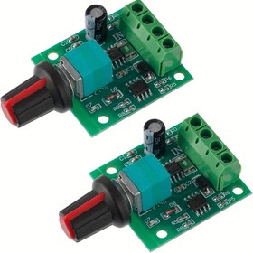 Resim 2/4 Adet AOICRIE DC 1.8-15V PWM Motor Hız Kontrol Cihazı, Ayarlanabilir 0-100% Hız, Potansiyometreli, 2A Sürekli Akım, Bariyer Terminal Bloklu & Kompakt Tasarım, Ev Geliştirme, Robotik Projeler, DIY Elektronikleri, Dayanıklı ve Güvenilir, Yüksek Kaliteli Komponentler, Verimli Motor Sürücü, Robotik Tutkunları İçin 