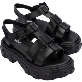 Resim Mini Melissa Ella Infantil Preto Kız Çocuk Sandalet Siyah 36442 Siyah 