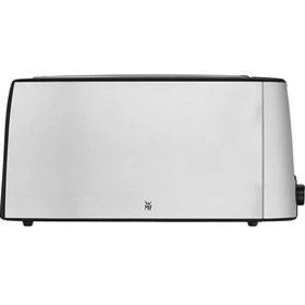Resim Bueno Pro Çelik Iki Bölmeli Uzun Hazneli 6 Isı Ayarlı Gümüş Ekmek Kızartma Makinesi 1550 W 
