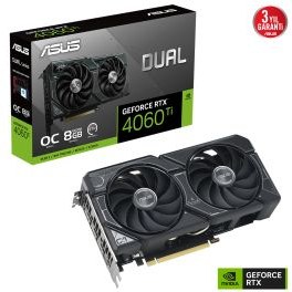 Resim Asus DUAL GeForce RTX 4060 Ti OC Edition 8GB 128 Bit DLSS 3 Ekran Kartı 