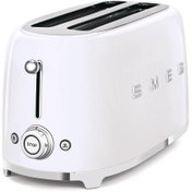 Resim Smeg Beyaz 2x4 Ekmek Kızartma Makinesi 
