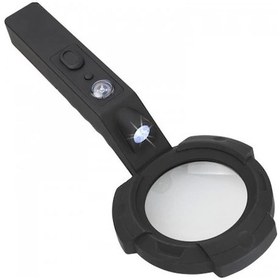 Resim -7 Led Aydınlatma,fener,pusula,4x Büyütme Okuma Büyüteç Th-600557 Diğer 