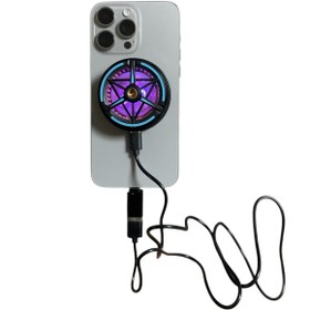 Resim SPRANGE Telefon Soğutucu Oyun Için Kit Hediyeli Telefon -3° Ye Kadar Soğutucu Fanlı Arkası Metal 