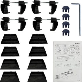 Resim Pençe Chery Cross 2007-2015 Uyumlu Gri Ara Atkı Port Bagaj Tavan Barı 