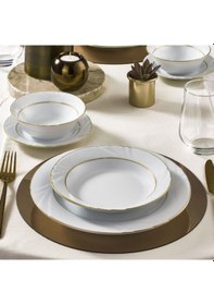 Resim Güral Soprano 26 Parça 6 Kişilik Yemek Takımı Altın Yaldız 23 513311 
