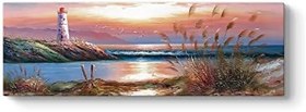 Resim Eski Deniz Feneri Tablosu 150 x 50 