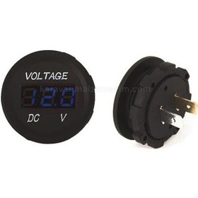 Resim Sealux Dijital Voltmetre Akü Voltaj Göstergesi 12v/24v 