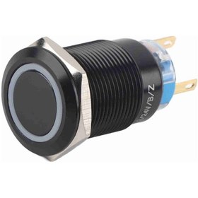 Resim Yongtao 19mm Siyah Mavi Led Su Geçirmez 