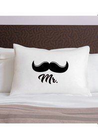 Resim Bk Gift Eğlenceli Tasarımlı Pamuklu Yastık Kılıfı-7 50x70cm , Sevgiliye , Ev si, Tasarım Ev Tekstili 