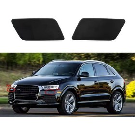 Resim Audi Q3 Far Yıkama Kapağı 2012 2018 2 Adet Set - 