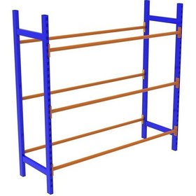 Resim 3 Katlı Damacana Rafı H: 150 Cm - Damacana İstifleme Rafı Çok Renkli 