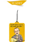 Resim Genel Markalar Neşet Baba Gönül Kimi Severse Tasarımlı 20'li Oto Kokusu ve Oto Aksesuarı 