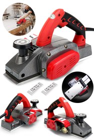Resim STEİNER Titan 4200 Watt Bakır Sargılı Metal Şanzuman Çift Bıçaklı Planya Rende Makinesi F12548 + 2 Bıçak 