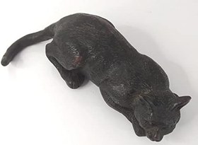 Resim Reçine Kedi Biblo Heykel Dekoratif Tasarım Masa Üstü Dekor Süs 