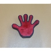 Resim El Şekilli Kırmızı Renk Reflektör Yapışkanlı 2 Adet 