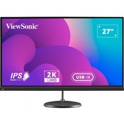 Resim Viewsonic VX2785-2K-MHDU 27" 75Hz 5Ms (HDMI+DP+USB-C) FreeSync QHD IPS LED (VESA) 3 Kenar Çerçevesiz Monitör Viewsonic