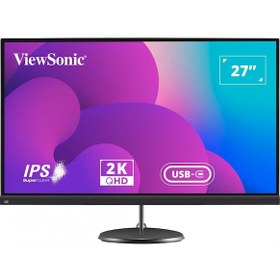 Resim Viewsonic VX2785-2K-MHDU 27" 75Hz 5Ms (HDMI+DP+USB-C) FreeSync QHD IPS LED (VESA) 3 Kenar Çerçevesiz Monitör 