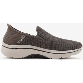 Resim Skechers Skechers Slip-ins: Go Walk Af 2.0 - Hands Free 2 Erkek Bej Yürüyüş Ayakkabısı 216600 Tpe Bej 