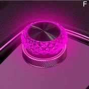 Resim Cloudstore Mini Led Taşınabilir Araç Usb Pembe Mor Ortam Aydınlatma Lambası 