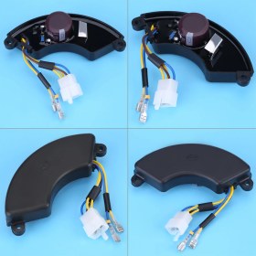 Resim Tenfowee 6.5kw-8.5kw İki Fazlı Altı Tel Benzin Jeneratörü İçin Otomatik Gerilim Regülatörü Abs Kasa, Gerilim Stabilizasyonu 