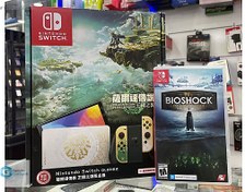 Resim Nintendo Switch Oled Zelda Edition SIFIR - Bioshock - KURYE !! 