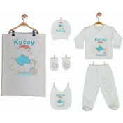 Resim Pia Baby Gl 1926-07 Isme Özel Battaniye Zıbın Set 
