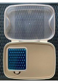 Resim Vip Ahmet VP-070 Masal Rendeli Sığ Saklama Kabı 4.5 L Krem 